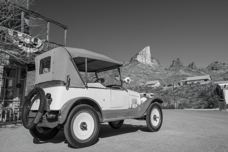 Model T in Desert