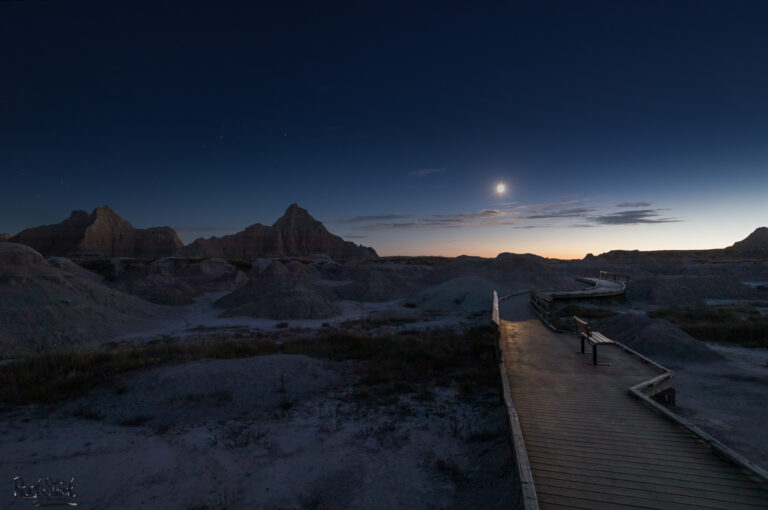 Badlands Moon walk