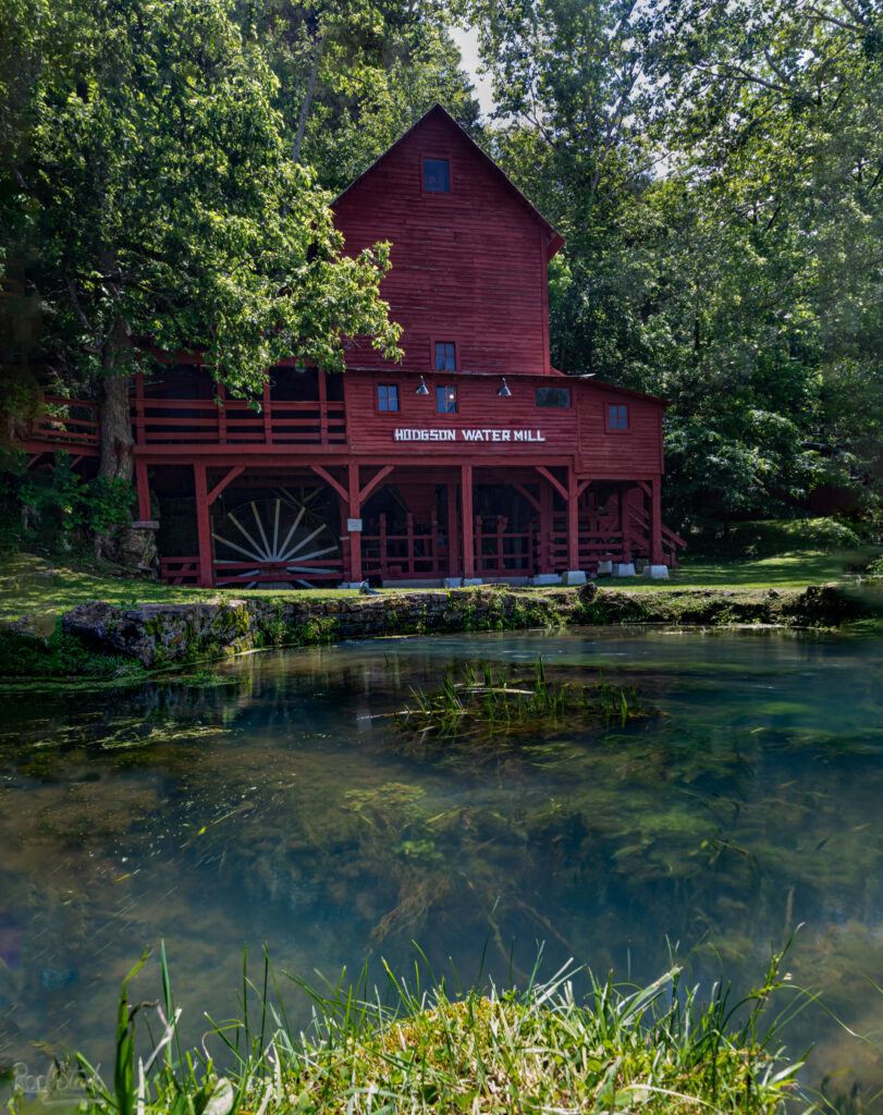 Old Hodgson Watermill and the mill pond